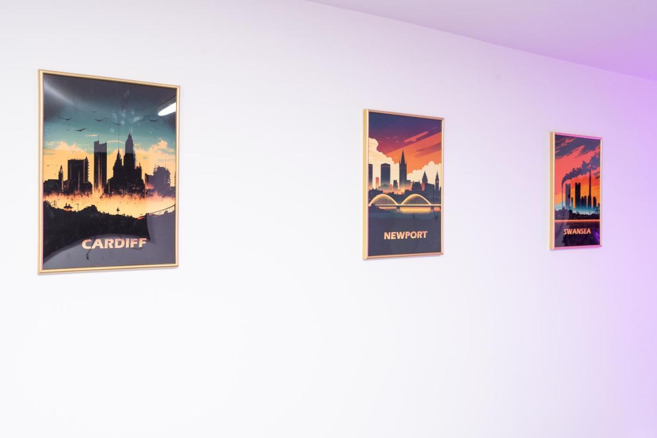 Exquisite Cardiff Apartments- With Garden Lounge & Games Room ภายนอก รูปภาพ
